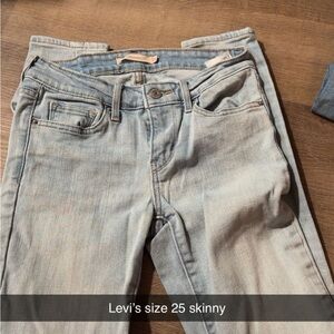 Levi's Denim Skinny Jeans